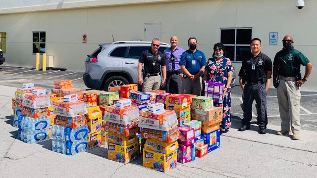 Mother of fallen deputy makes it her mission to fill school pantries to honor son