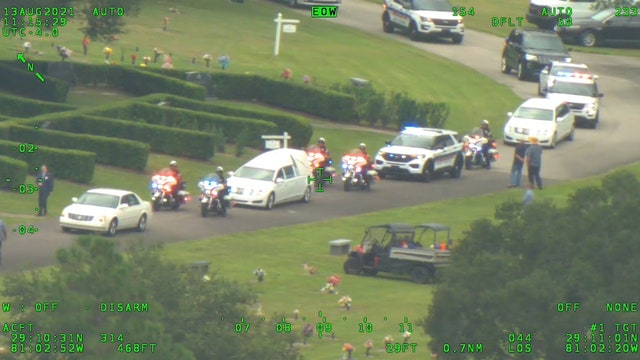 Neighboring agencies patrol city as Port Orange says goodbye to Sgt. White