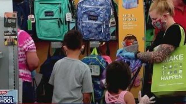Back-to-school shopping more expensive due to COVID