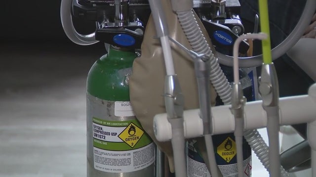 Shortage of liquid oxygen affecting visits to the dentist