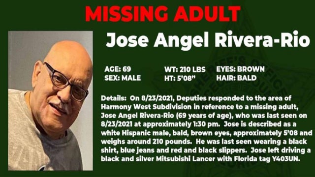 Osceola County deputies search for missing man