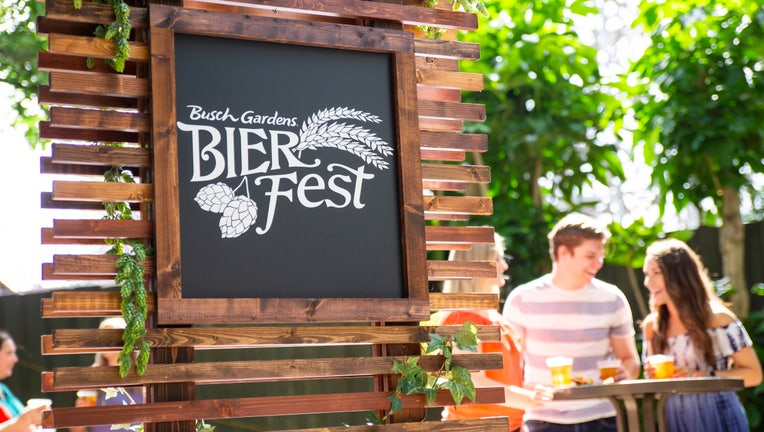 Bier Fest returns to Busch Gardens every Friday through Sunday from August 13 to October 31.