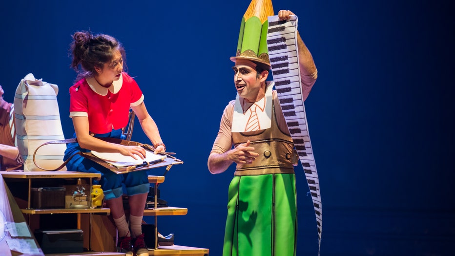 cirque du soleil drawn to life