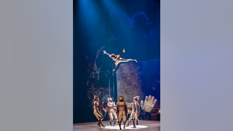 cirque du soleil drawn to life