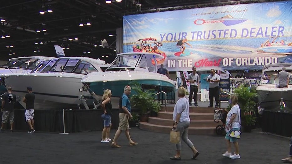 Orange County Convention Center hosts Orlando Boat Show 2021