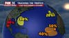FOX 35 Storm Team tracks 5 systems churning in the tropics