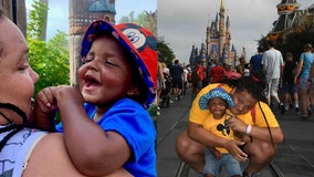 'A blessing': 2-year-old boy battling brain cancer visits Walt Disney World