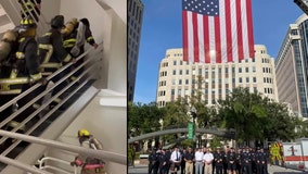 Central Florida first responders climb flights of stairs to honor 9/11 victims