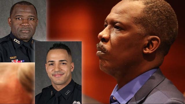 Widow of Kissimmee police officer speaks at hearing for convicted killer