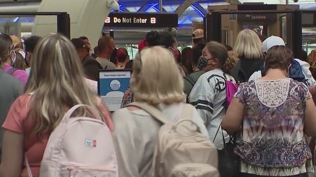 Orlando International Airport sees busiest Labor Day weekend in years