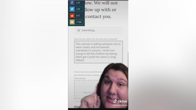 Texas teen uses TikTok to sabotage abortion whistleblower website