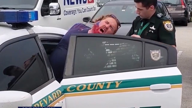2 arrested outside Brevard school board building as mask policy extension is approved
