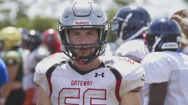 Gateway H.S. football team playing for senior athlete injured in car accident