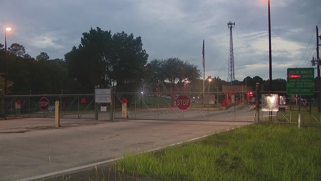 5 taken to hospital after chemical exposure at waste station