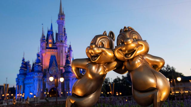 Disney's 'Fab 50' character sculptures unveiled at Magic Kingdom