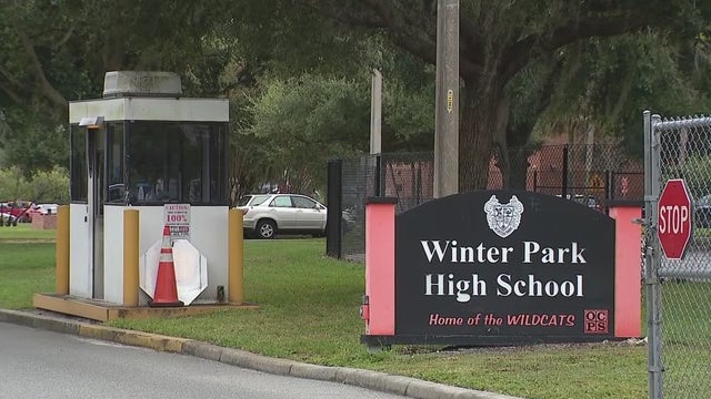 Hateful graffiti found in Winter Park High School, officials say