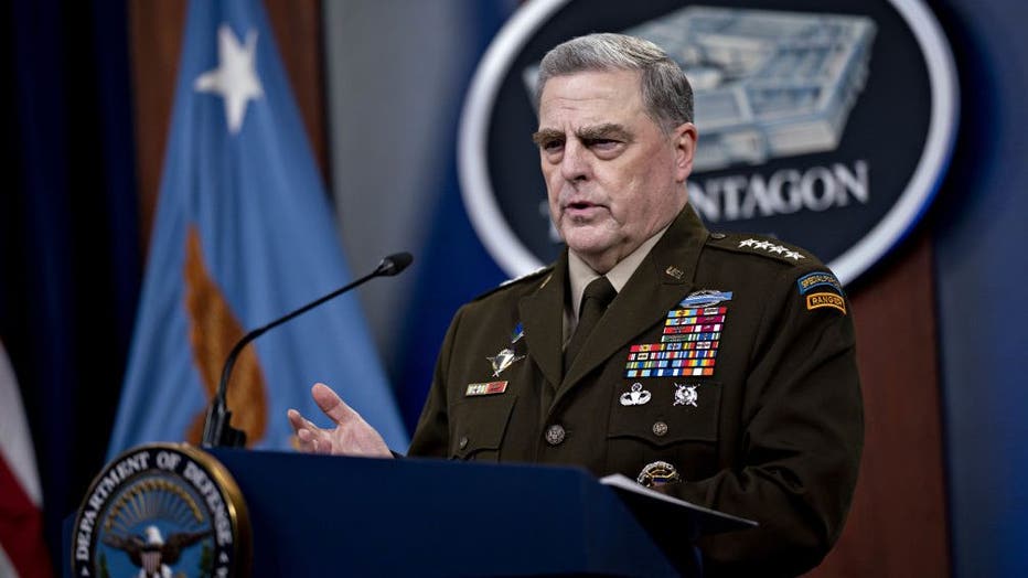 0da6065d-Secretary Of Defense Austin And Joint Chiefs Chairman Milley Hold News Conference