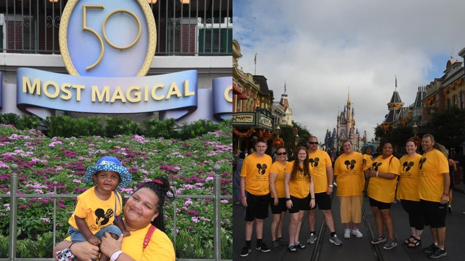 walt disney world cancer boy