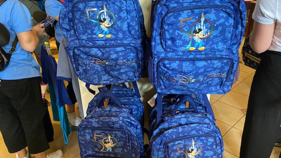 Cheapest Disney 50th anniversary backpack