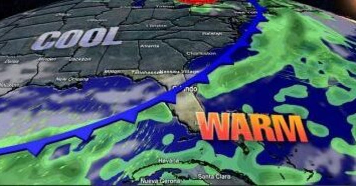 Cold front to drop temps into the 60s, possibly 50s in Central Florida ...
