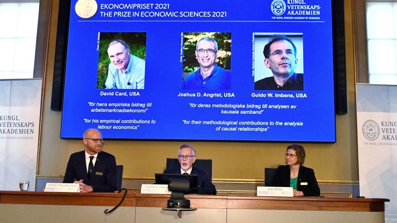 Nobel prize for economics awarded to 3 in US for societal research - Vimarsana News
