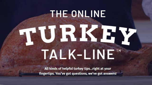 Talk turkey to me: Butterball's Turkey Talk-Line returns for Thanksgiving