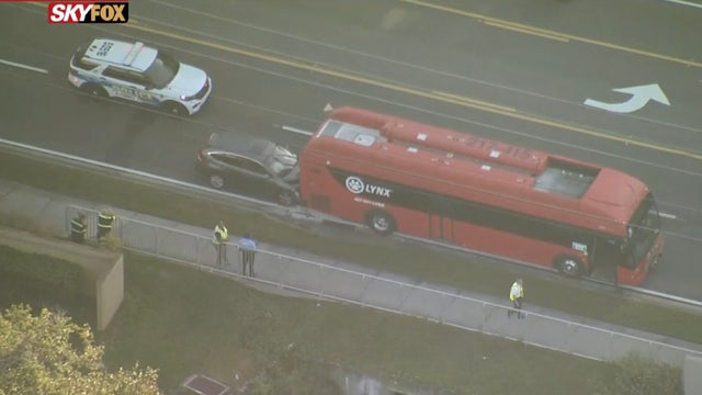 Officials: Crash involving Lynx bus, multiple vehicles in Seminole County