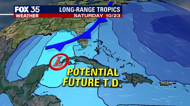 FOX 35 Storm Team: Tropical system has potential to develop before Halloween