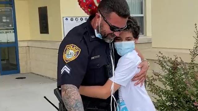 Ocala police officer gets bicycle for teen who walks miles to school