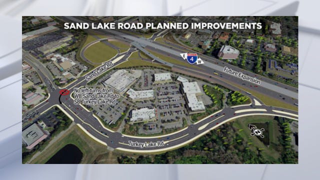New ramp to open at I-4 and Sand Lake Road interchange