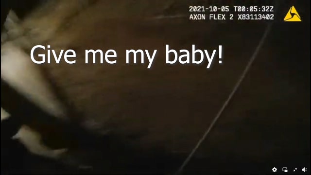 ‘Give me my baby!': Suspect tries to grab deputy’s gun, taser while holding child