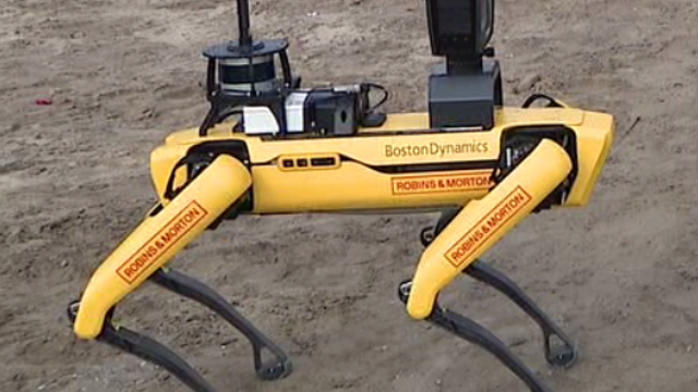 'Robot dog' helps Orange County construction crew using new technology
