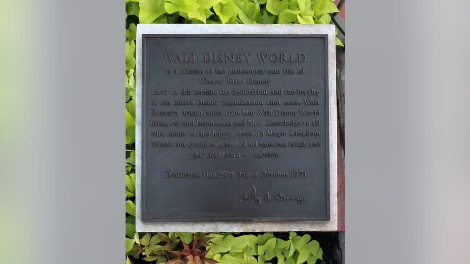 walt disney world dedication day