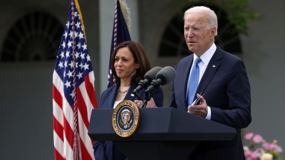 8cce5106-President Biden Delivers Remarks On COVID-19 Response From The Rose Garden