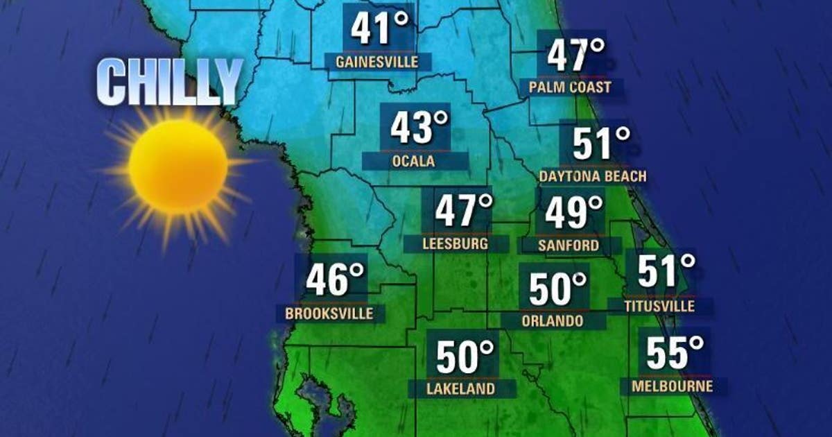 Two cold fronts to send winter chill through Florida before and after ...