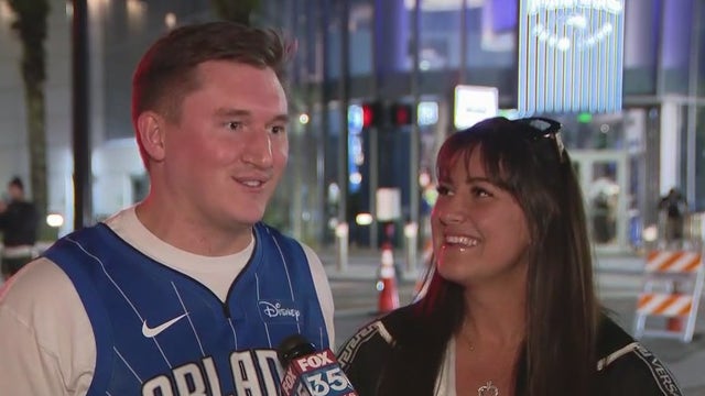 Viral Orlando Magic 'Kiss Cam' couple expecting twins