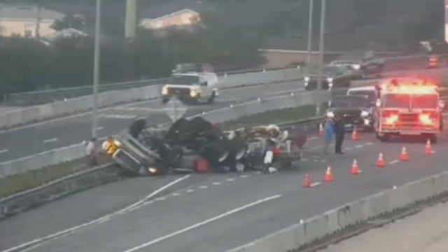 Crash near Florida Turnpike, Landstar Blvd. causes delays on S.R. 417