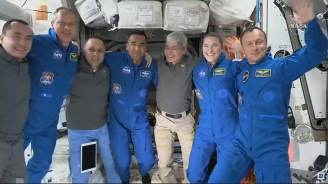 NASA: SpaceX Crew Dragon Endurance docked to the space station