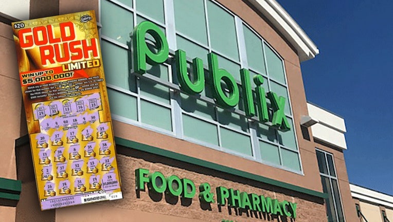 palm harbor publix winning scratch off ticket