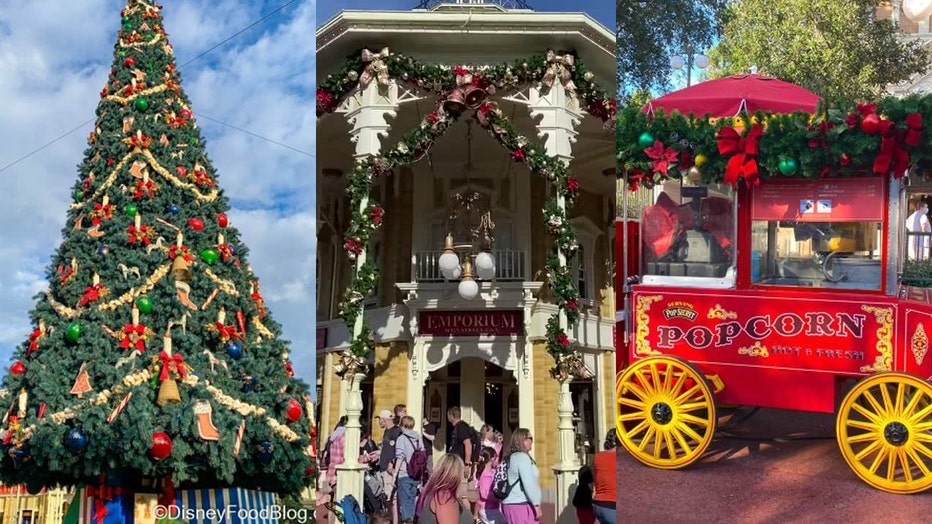 walt disney world christmas holidays