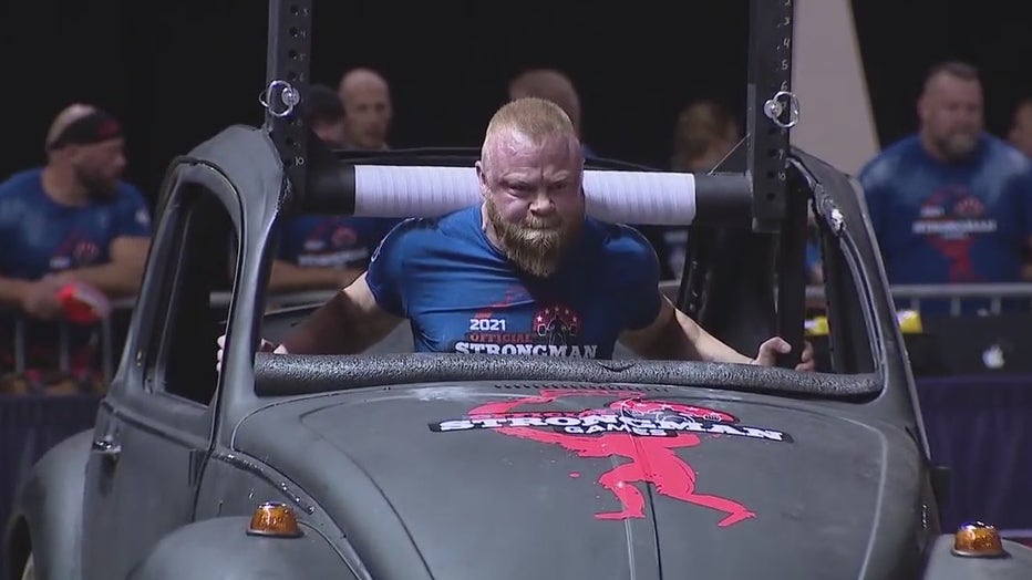 Official Strongman Games are underway in Daytona Beach