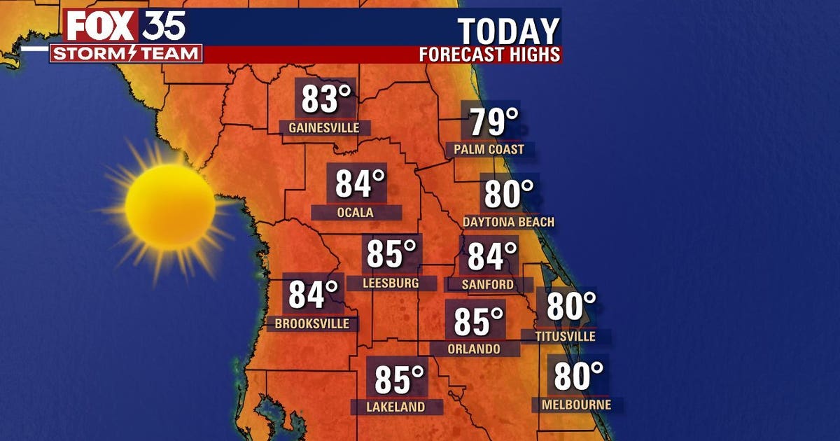 Central Florida to see near record heat just weeks before Christmas ...