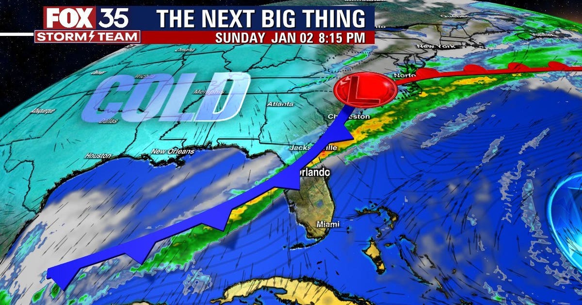 Central Florida's first cold front of 2022 incoming: Timeline | FOX 35 ...