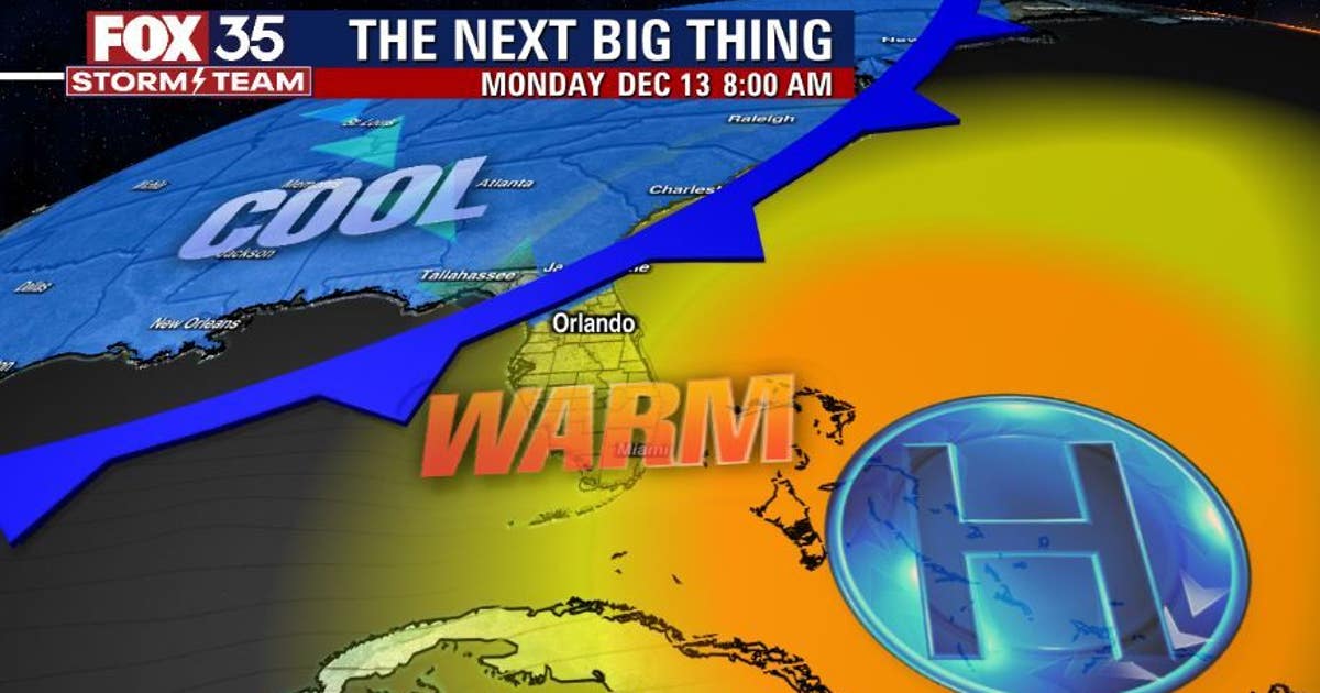 When will Central Florida have its next cold front? We explain | FOX 35 ...
