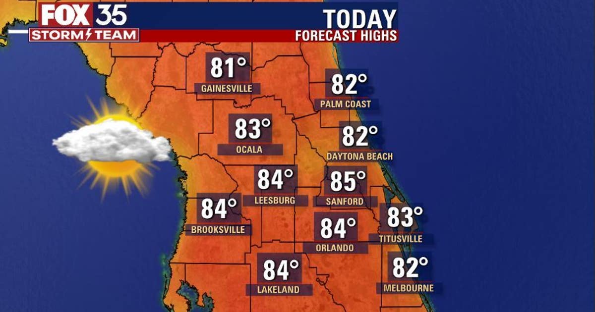Warm start to the weekend; temperatures could dip into 60s, 70s mid ...