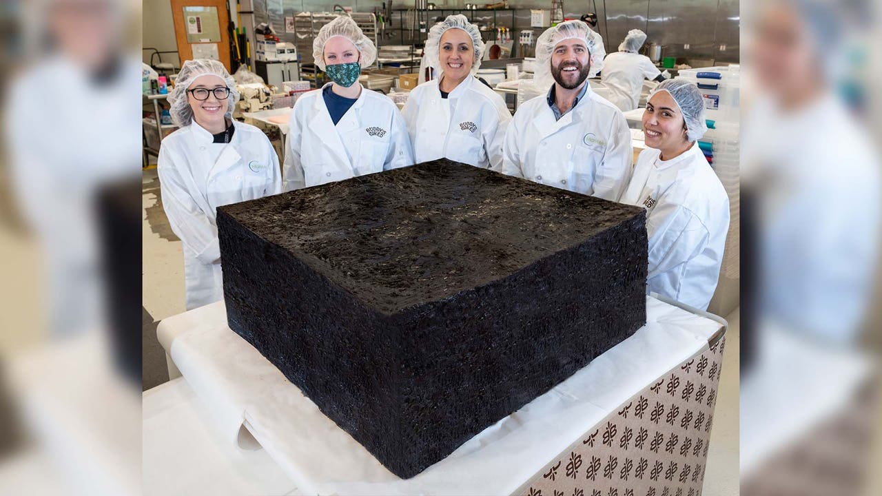 World's largest pot brownie unveiled ahead of National Brownie Day - Vimarsana News