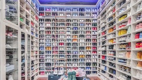 Former Orlando Magic player's shoe closet boasts around 450 pairs