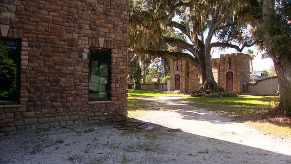 Daytona Beach man put hand-made castle home up for sale