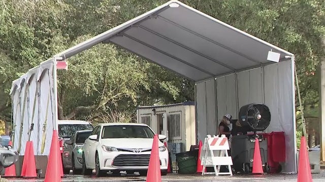 Barnett Park reaches capacity again as COVID-19 Omicron variant spreads