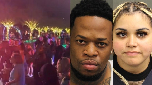 2 arrested after car almost crashed into Florida officer at Christmas parade, police say